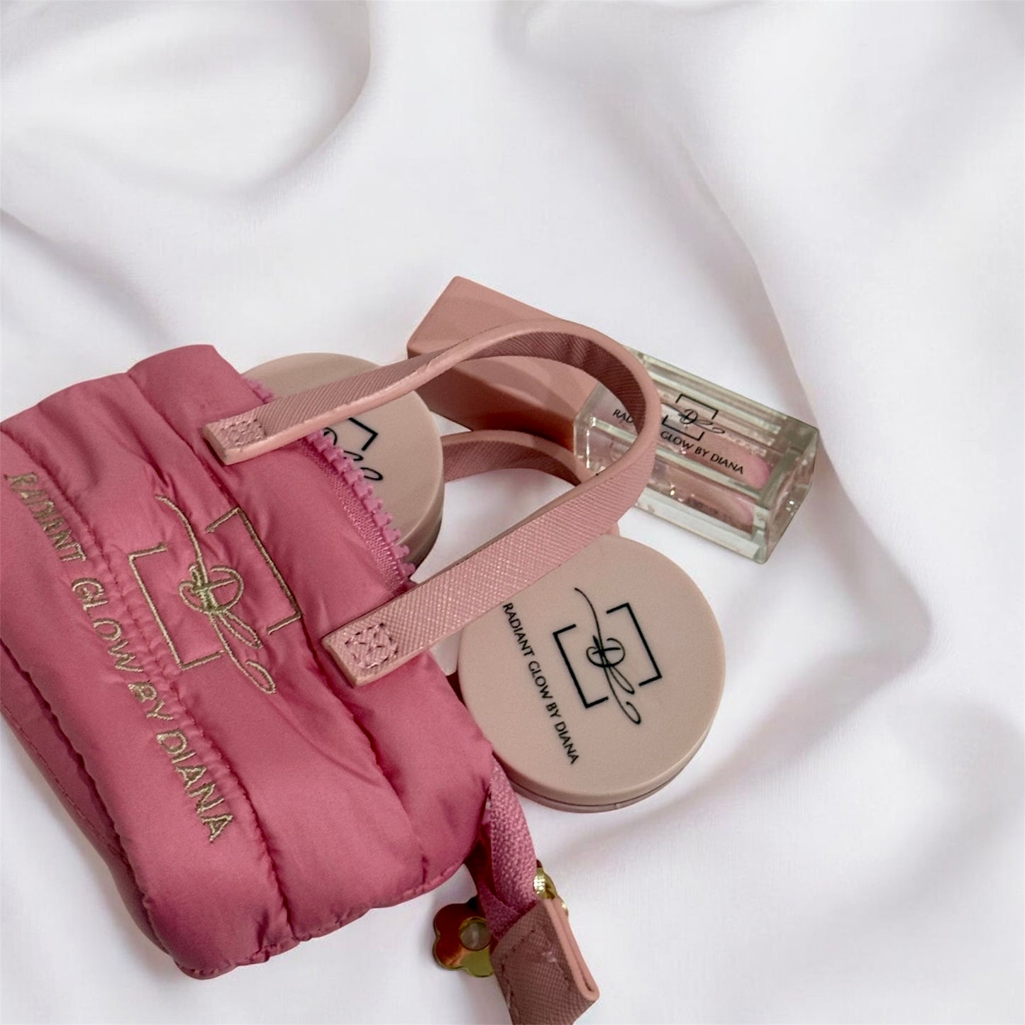 Mini Puffy Tote Keychain Bag