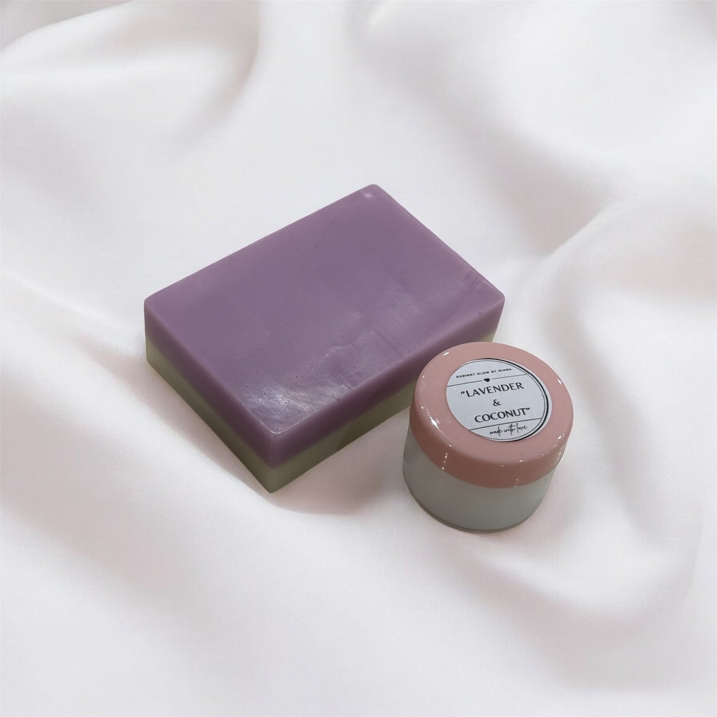 Coconut + Lavender Soap and Lotion Set