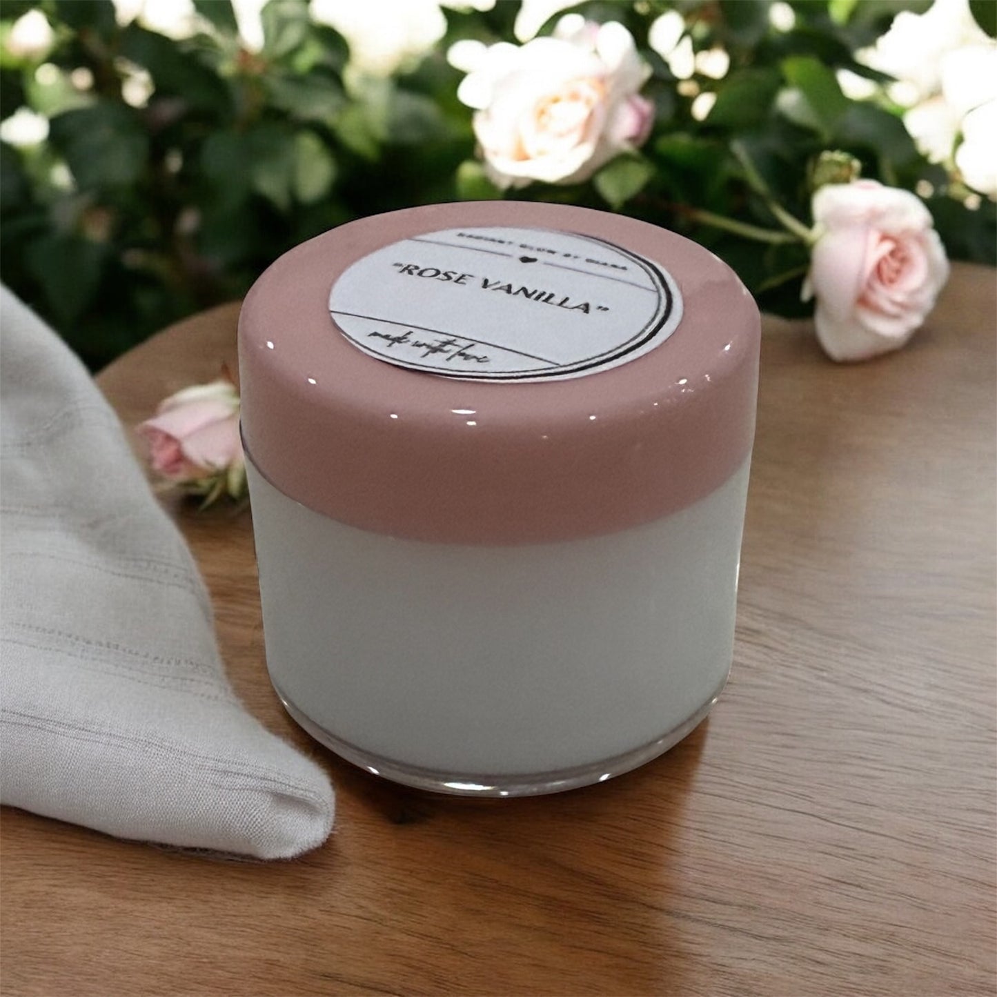 Rose Vanilla Soap + Lotion Set