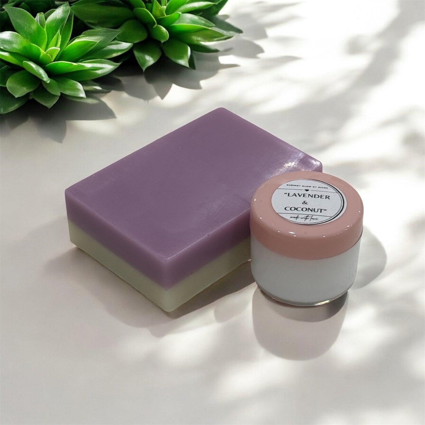 Coconut + Lavender Soap and Lotion Set