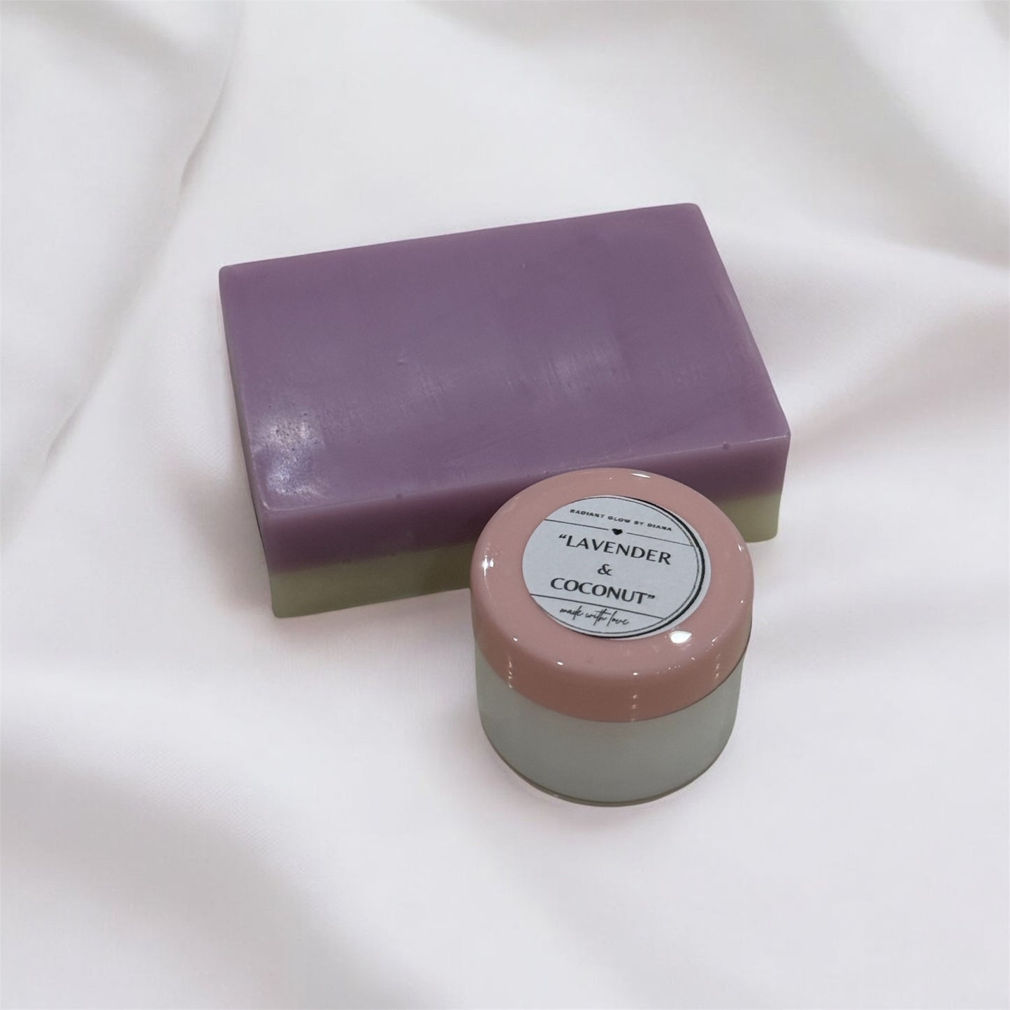 Coconut + Lavender Soap and Lotion Set
